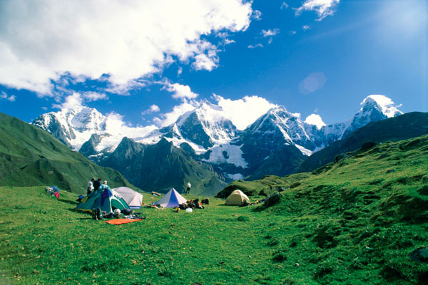 Ancash perou camping