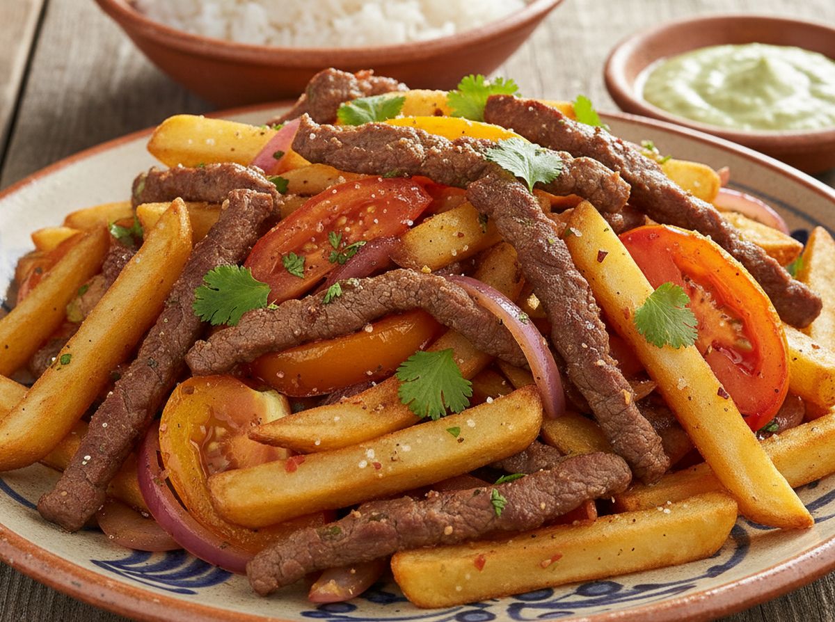 Lomo saltado recette authentique du plat péruvien fusion