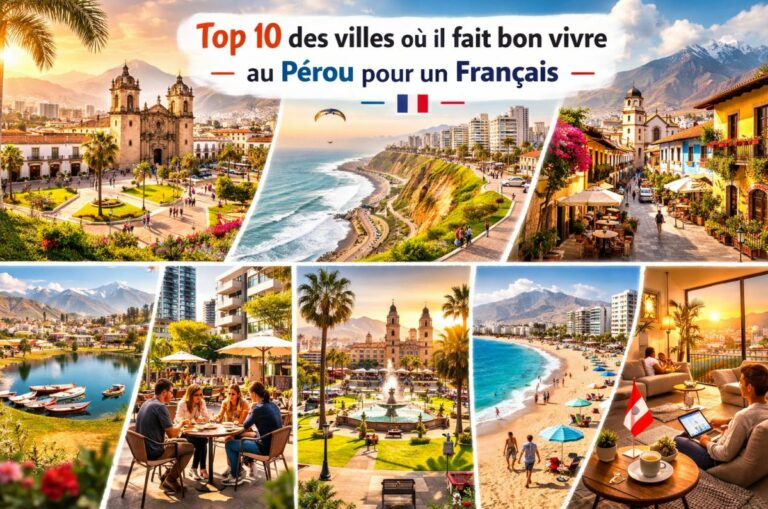 Top 10 des villes où il fait bon vivre au Pérou pour un Français